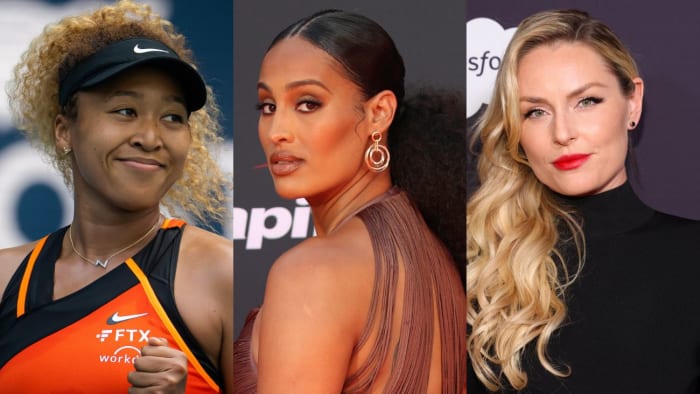 Naomi Osaka, Skylar Diggins-Smith, Lindsey Vonn